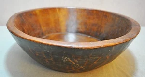 Original Old Antique Hand Carved Wooden Kitchenware Dough Kneading Bowl Parat - Picture 1 of 5