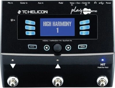 TC-Helicon VoiceLive Play Acoustic Guitar and Vocal Effects Processor Pedal new - Image 1 of 4