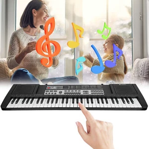 Kid Electronic Organ 61 Keys Portable Keyboard with Microphone 2024 - Picture 1 of 7