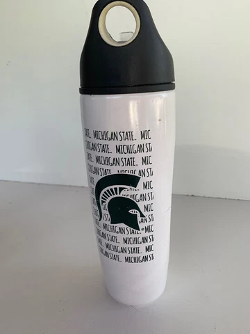 Spirit Products Michigan State Spartans Nemo Sport Water Bottle Travel Cup Cover
