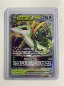 Serperior VSTAR - 008/195 Silberner Sturm Ultra Rare Pokemon TCG NM - Bild 1 von 2