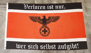 Fahne Flagge Deutsches Reich - Reichsadler - Verloren ist nur - 90 x 150 cm - Bild 1 von 2
