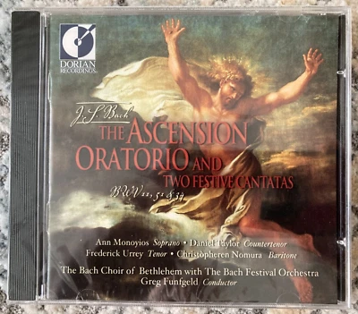 Bach Choir of Bethlehem CD Ascension Oratorio & 2 Festive Cantatas (2002) - NEW Foto 1 de 2