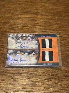 2025 Topps Serie 1 George Springer Jose Berrios Major League Dual Auto #/25 - Bild 1 von 5