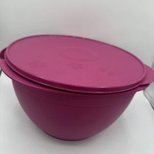 Tupperware Maxi Mega Mexi Mexicana Bowl 10L / 42 Cup Vineyard W/ Same Seal - Picture 1 of 6