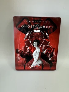 Ghost in the Shell Live Action, Scarlett Johansson (Blu Ray + DVD) Steelbook OOP - Picture 1 of 11