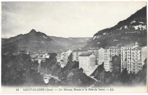 SAINT-CLAUDE 39 Les maison Neuves, Pain du Sucre Postkarte mit grünem Rücken unzirkuliert - Bild 1 von 2