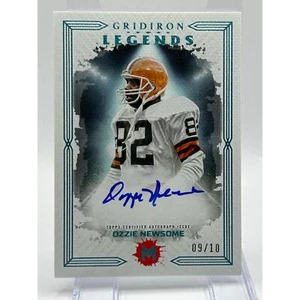 2024 Topps Motif Ozzie Newsome Gridiron Legends Azul Ultramar Automático 9/10 SSP  - Imagen 1 de 2