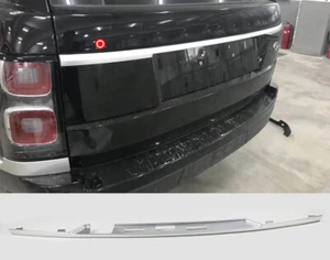 Silver Rear Door Tail Gate Trunk Molding Trim Cover For Range Rover 2013-2021 - Picture 1 of 3