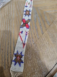 Native American Beaded Belt Approximately 36 Inches Long - Picture 1 of 3