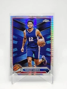 2023-24 Topps Chrome Basketball #70 Tobias Harris Prism Refractor - Picture 1 of 2