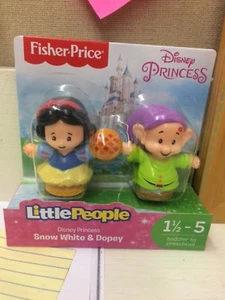 Fisher-Price Little People Disney Prinzessin Schneewittchen & Dopey Figuren  - Bild 1 von 1