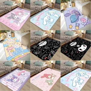 Cinnamon Print Floor Mat Kuromi My Melody Non Slip Doorway Rug Kitchen Carpet - Picture 1 of 18