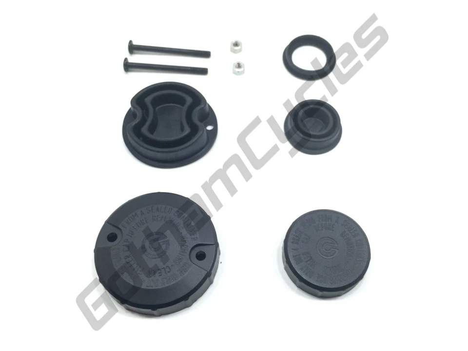 Ducati Brembo Front Brake / Clutch Master Cylinder Fluid Reservoir Caps Lids - Image 1 of 1