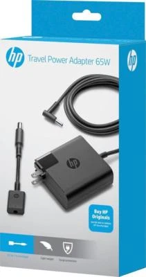 Nuevo adaptador de CA de viaje genuino HP 19.5V 3.33A 65W 1MY05AA#ABA Foto 1 de 3