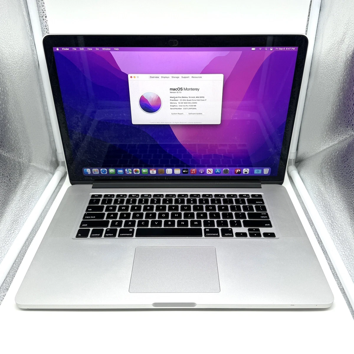 2015 Apple MacBook Pro 16GB Memory Laptops for sale | eBay
