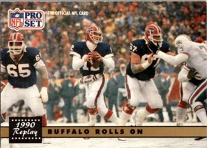 Juego profesional 1991 #341b Buffalo Rolls On - Imagen 1 de 2