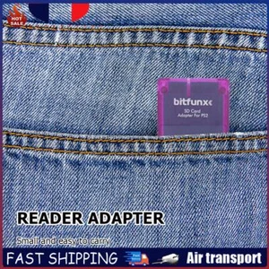 # Lecteur de carte pour PS2 MX4SIO SIO2SD TF adaptateur de carte mémoire (violet - Photo 1/8