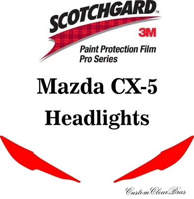 Película de protección de pintura 3M Scotchgard serie Pro 2018 2019 2020 2021 Mazda CX-5 Foto 1 de 3