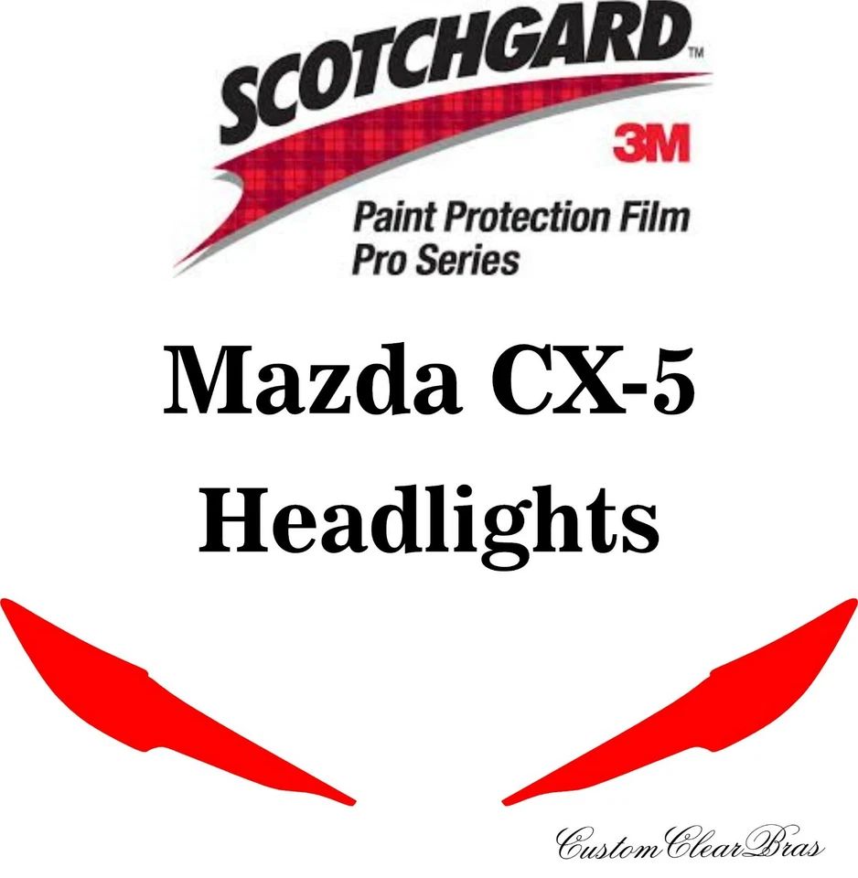 Película de protección de pintura 3M Scotchgard serie Pro 2018 2019 2020 2021 Mazda CX-5 Foto 1 de 3