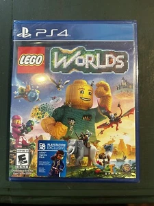 Playstation 4-LEGO WORLDS (UK IMPORT) Complete - Picture 1 of 2