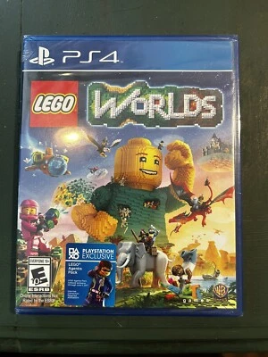 Playstation 4-LEGO WORLDS (UK IMPORT) Complete  - Image 1 of 2