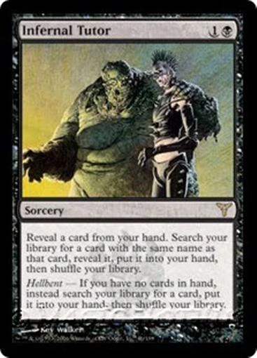 MTG - INFERNAL TUTOR - Dissension (R) - Image 1 of 1