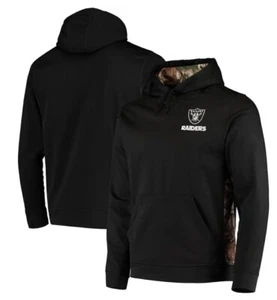 Las Vegas Raiders Dunbrooke Black/Realtree Camo Decoy Tech Fleece Full-Zip Large - Picture 1 of 6
