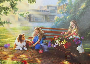 .PUZZLE.....JIGSAW.....ROTTINGHAUS...Little Bouquets.....500pc.. - Picture 1 of 1