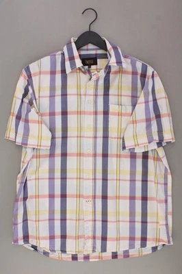 ⭐ Globe Trotter camicetta per uomo taglia 52, L a quadri multicolore di cotone ⭐ - Immagine 1 di 4