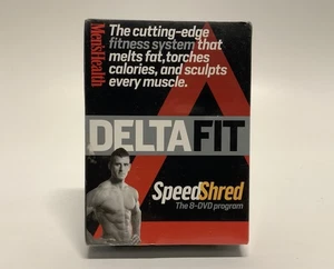 Delta Fit Speed Shred Men's Health 8 DVD Program B.J. Gaddour Workout Fitness - Picture 1 of 4