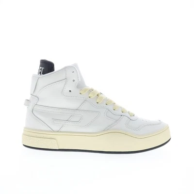Diesel S-Ukiyo Mid Y02675-PR013-T1015 Hombres Blanco Estilo de Vida Tenis Zapatos Foto 1 de 4