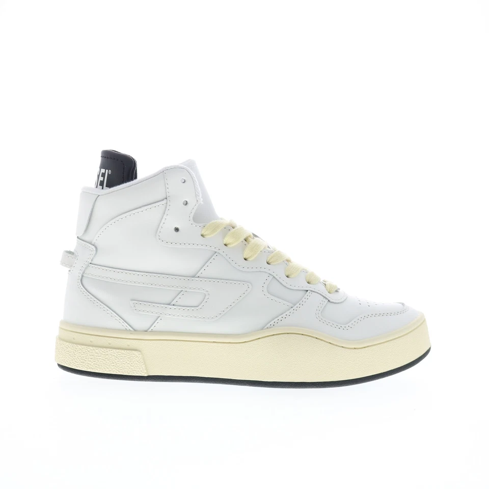 Diesel S-Ukiyo Mid Y02675-PR013-T1015 Hombres Blanco Estilo de Vida Tenis Zapatos Foto 1 de 4