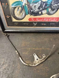 ANTIGUO cable de liberación de embrague Harley OEM cabeza plana 45 WL WLD WR 749 g - Imagen 1 de 11