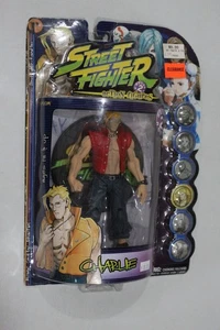 1999 Street Fighter Action Figures Charlie Round 2 Red Vest Brand New - Picture 1 of 13