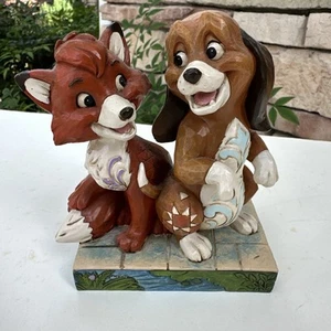 Disney Traditions Unerwartete Freundschaften Figur Jim Shore Fox and the Hound - Bild 1 von 5