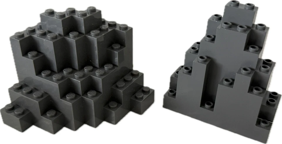 LEGO LEGO😊🌟 Part 6083 Rock Panel 3 x 8 x 7 AND 60124 Volcano Exploration Base - Image 1 of 1