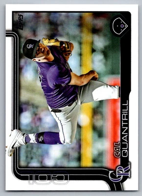 2025 Topps Cal Quantrill Colorado Rockies #301 - Image 1 of 2