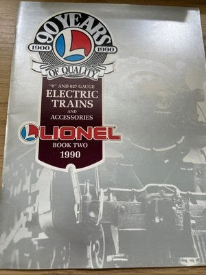 LIONEL TRAIN 1990 CATÁLOGO 90 ANIVERSARIO, LIBRO DOS TRENES ELÉCTRICOS Foto 1 de 4