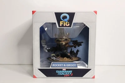Фигурка Q-Fig Rocket & Groot Guardians of the Galaxy Vol. Эксклюзивный ящик для добычи 2 шт. - Изображение 1 из 4