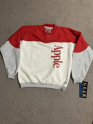 Vintage 1990’s Apple Computer SWEATSHIRT, men’s Medium, Rare, NEW!! - Image 1 of 3