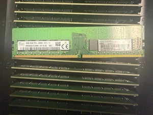 HP HPE 16GB 2xR8 PC4-2666V-EE1-11  REG ECC SERVER MEMORY  879527-091 P06773-001 - Picture 1 of 3