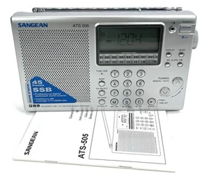 Sangean ATS-505 Portable AM FM SW Multi-Band Radio Working Excellent - Zdjęcie 1 z 11
