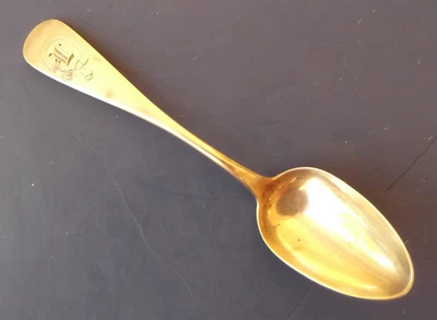 Crosby, Morse & Foss Moneda Pura Plata Fiddleback Cucharadita - 5-3/4" Foto 1 de 4