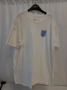 🙈 England White Tshirt Size Xl Vgc - Picture 1 of 4