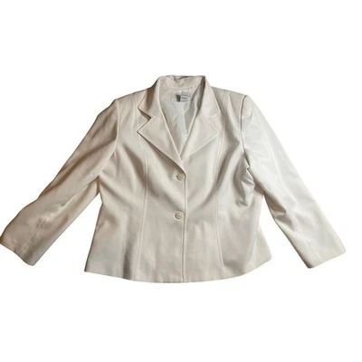 Blazer Sag Harbor Blanco - Talla 20W*** Foto 1 de 4