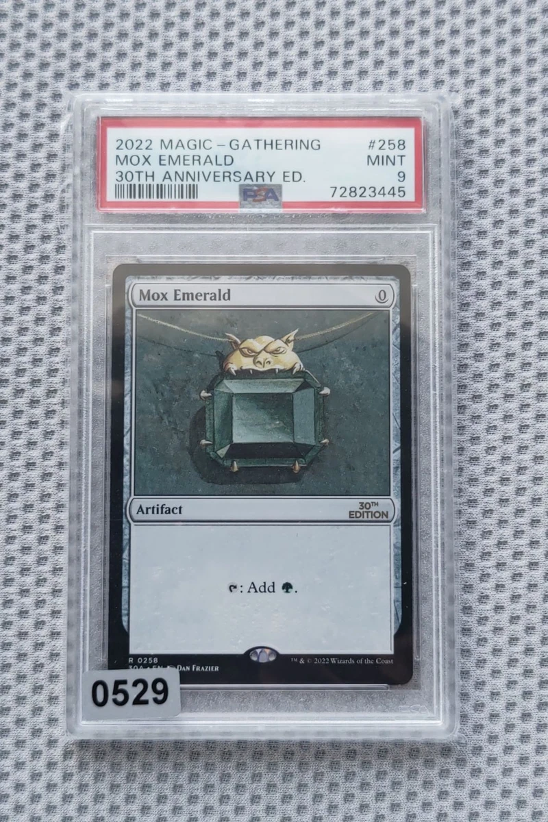 マジック：ザ・ギャザリング MTG  mox emerald  international edition Mox Emerald Unlimited MtG CGC 7.5 1993 P9 | eBay