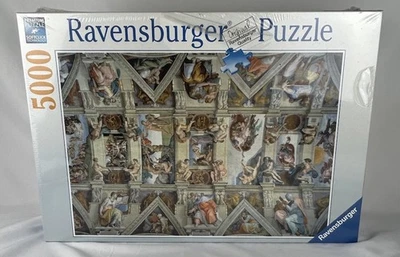 Sealed New Ravensburger Sistine Chapel 5000 Piece Jigsaw Puzzle 2014 - Image 1 of 4