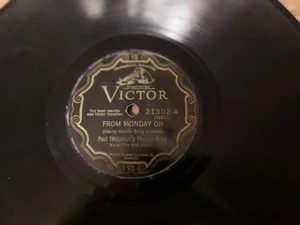 1928 Victor Scroll Jazz 78/Paul Whiteman's Rhythm Boys (Crosby-Barris-Rinker) - Picture 1 of 5