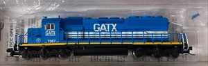 N Scale InterMountain SD40-2 ESU DCC LOKSOUND Equip GATX Leasing Locomotive 7367 - Picture 1 of 2